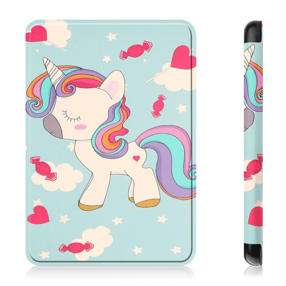 Etui do Kindle 11, Smartcase, unicorn