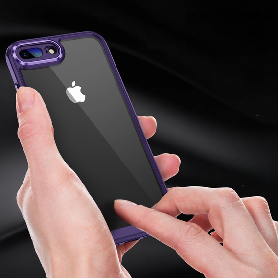 Etui do iPhone 7 Plus / 8 Plus, ERBORD Impact Guard, ciemnofioletowe