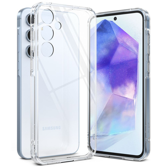 Etui Ringke do Samsung Galaxy A55, Fusion, Przezroczyste