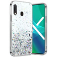 Etui do Samsung Galaxy A20E, Glittery, przezroczyste