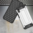 Etui do Xiaomi Redmi 9A, pancerne TECH ARMOR, srebrne