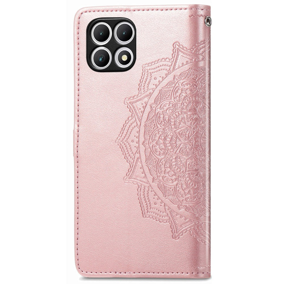 Etui z klapką do T Phone 2 5G, Mandala, różowe