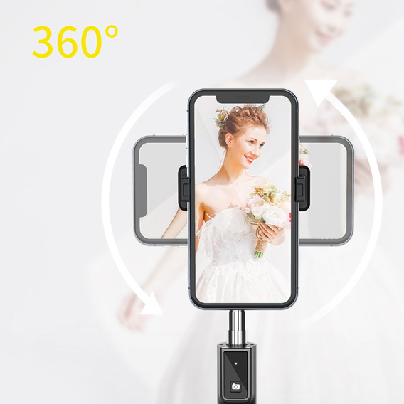 Blavec Selfie Stick Coco P-04 tripod + pilot 0,7 metra - czarny