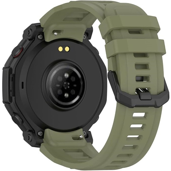 Pasek Silikonowy do Amazfit T-Rex 3 Pro, zielony