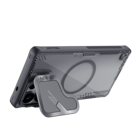 Etui do Samsung Galaxy S25 Ultra, pancerne Nillkin, Icelade Prop, do Magsafe, czarne