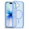 Etui do iPhone 17, Matt Case, do MagSafe, matowe niebieskie