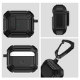 Etui X-Carbon na Słuchawki Apple Airpods Pro 1 / 2, Black