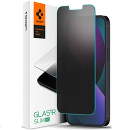SPIGEN Szkło Hartowane Prywatyzujące do iPhone 16E / 14 / 13 / 13 Pro, Glas.TR Privacy