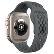 Pasek Silikonowy do Apple Watch 1/2/3/4/5/6/7/8/9/10/11/SE Ultra 1/2/3 42/44/45/46/49mm, Szary