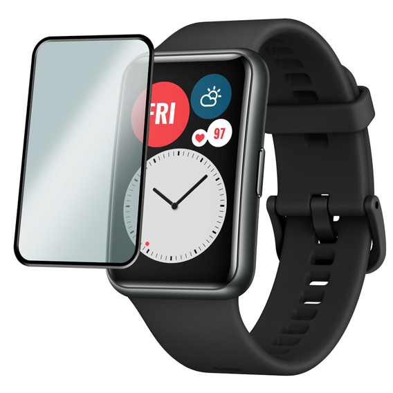 2x Szkło Hybrydowe ERBORD do Huawei Watch Fit