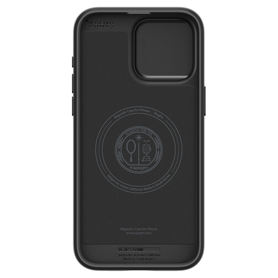 Etui SPIGEN do iPhone 15 Pro Max, Optik Armor MagSafe, Czarne