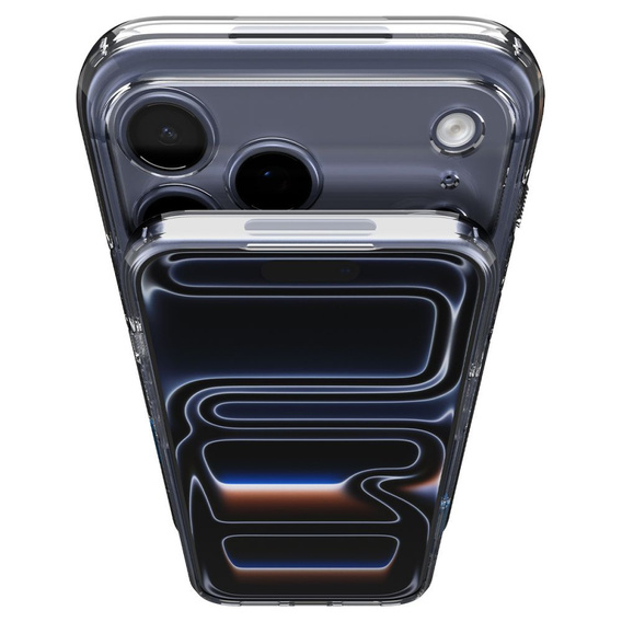 Etui z MagSafe Spigen do iPhone 17 Pro Max, Ultra Hybrid "T", Matte Blue