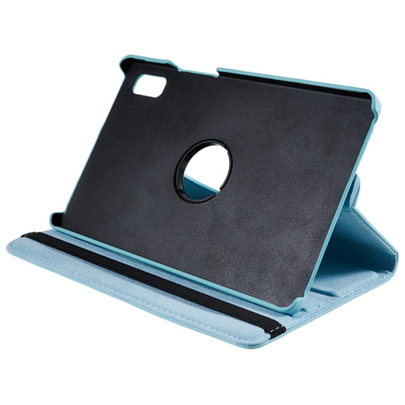 Etui do Lenovo Tab M9, Obrotowe 360, niebieskie