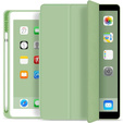 Etui do iPad 10.2" 2021/2020/2019 (9/8/7 gen.), z miejscem na rysik, Jasnozielone