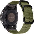 Pasek Nylonowy QuickFit 20mm do Garmin Fenix 5S/6S/7S, Zielony