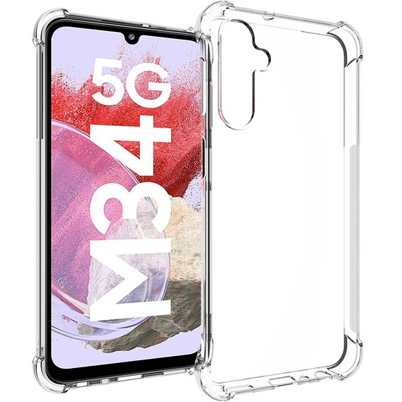 Etui do Samsung Galaxy M34, Dropproof, Przezroczyste