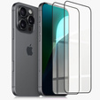 2x Szkło Hartowane do iPhone 17 Pro / 17 / 16 Pro, ERBORD 3D pełne, szybka na cały ekran