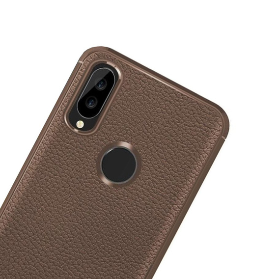 Brązowe Etui Rugged TPU Case do Huawei P20 Lite
