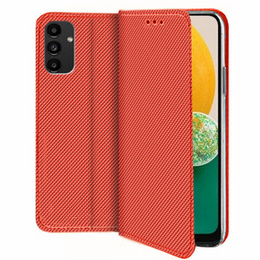Etui do Samsung Galaxy M15 5G, Smart Magnet, czerwone + Szkło 9H