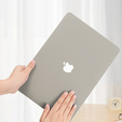 Etui do Macbook Pro 14.2 A2442, HardShell, beżowe