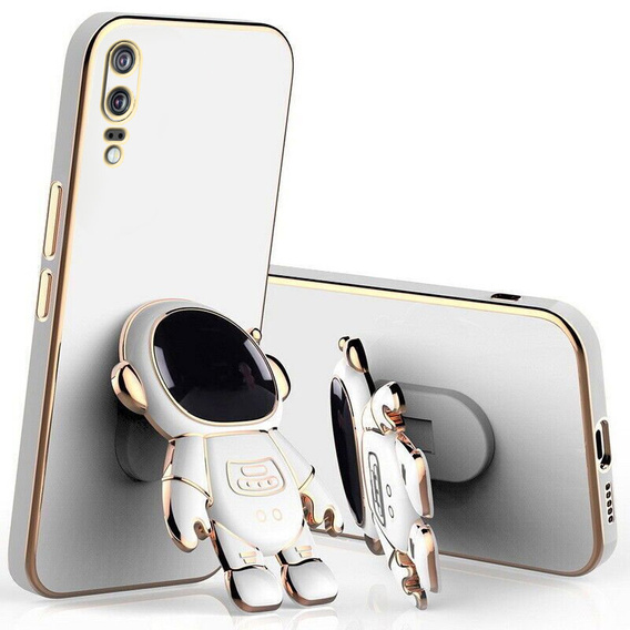 Etui do  Huawei P20, Astronaut, białe