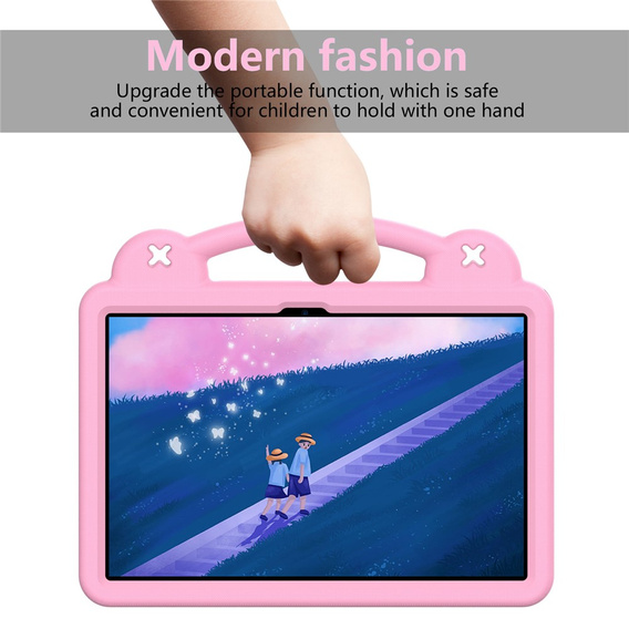 Etui do Xiaomi Redmi Pad 2 Pro, Cute Patterns, z podstawką, różowe