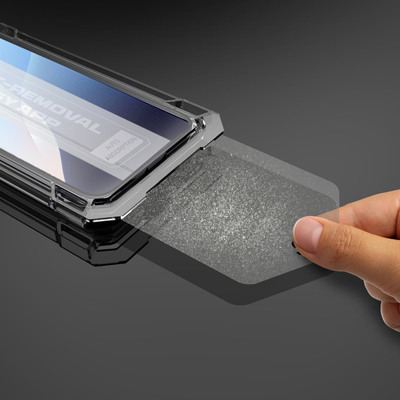 2x Szkło Szkło Hartowane do iPhone 17 / iPhone 16 Pro, ERBORD Easy App Full Screen Protector