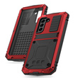 Etui do Samsung Galaxy S21 FE, R-JUST, pancerne, czerwone