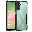 Etui do Samsung Galaxy A56 5G, AntiDrop Hybrid, czarne + Szkło hartowane 9H