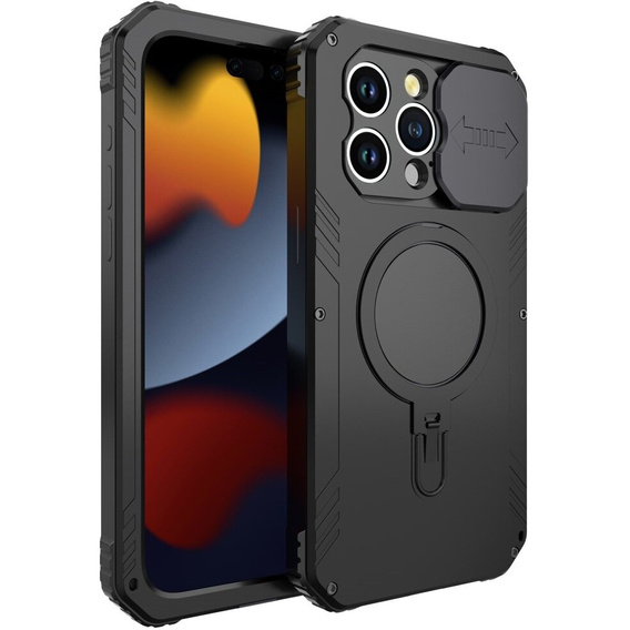 Etui do iPhone 15 Pro Max, DefenderMag, czarne