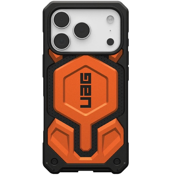 Etui Urban Armor Gear do iPhone 17 Pro, Monarch Pro MagSafe, Orange