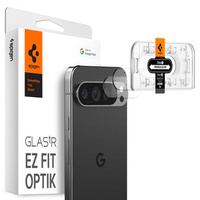 Spigen OPTIK.TR ”EZ FIT” Szkło Hartowane na Aparat do Google Pixel 9 Pro XL (2 sztuki)