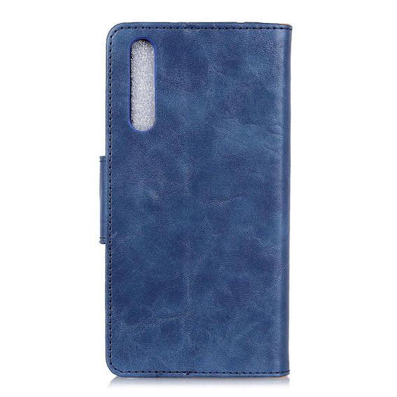 Skórzane Etui Wallet do Samsung Galaxy A50 / A30s  - Blue