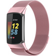 Pasek Milanese do Fitbit Charge 5, Różowy