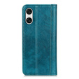 Etui z klapką do Sony Xperia 10 VI, Split Leather, zielone