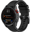 Pasek Silikonowy QuickFit 20mm do Garmin Fenix 5S/6S/7S/ 8 43mm, Czarny