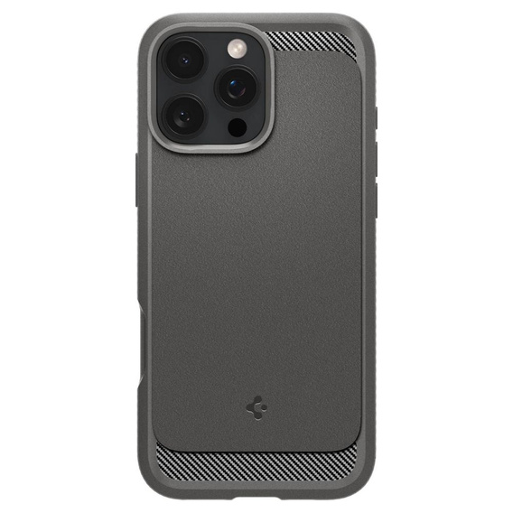 Etui Spigen Rugged Armor Mag MagSafe do iPhone 16 Pro – kolor Grey