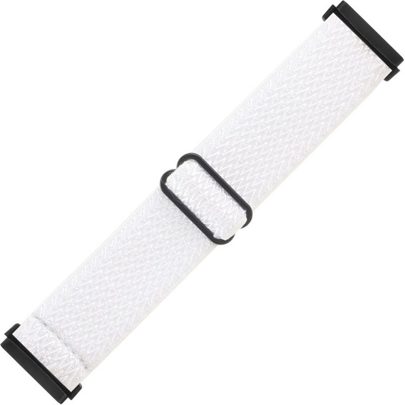 Pasek Nylonowy do Fitbit Versa 3/Versa Sense, Biały