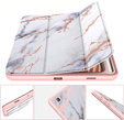 Etui do Samsung Galaxy Tab S6 Lite 10.4" 2020/2022/2024, Suritch Full Body Marble, różowe