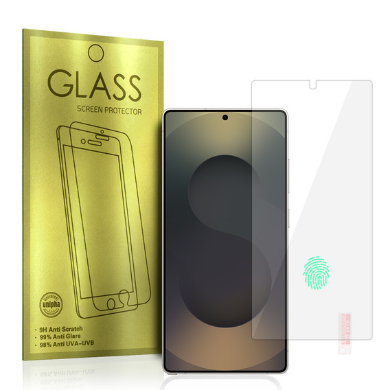 Szkło hartowane do Samsung Galaxy S25 Ultra z czytnikiem linii papilarnych