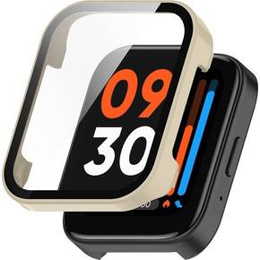 Etui + Szkło 2w1 do Realme Watch 3, Beżowe