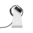 Aluminiowa Stacja Dokująca Ładowarka do Samsung Galaxy Watch 3/4/5/6/7 Active 2/Watch 5 Pro/Watch Ultra, Srebrna