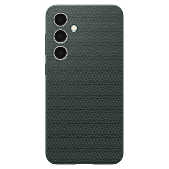 Etui Spigen do Samsung Galaxy S24 FE, Liquid Air, zielone + Szkło Hartowane 9H