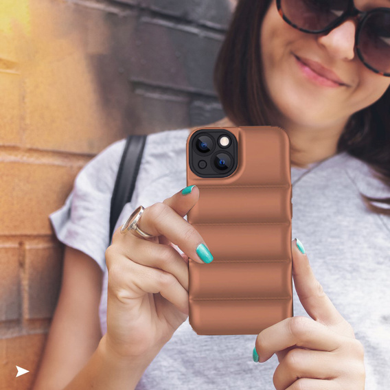 Etui Puffer Case do iPhone 13 Mini, Rose Gold
