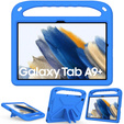 Etui dla dzieci do Samsung Galaxy Tab A11 Plus / A9 Plus, dziecięce z uchwytem, Niebieskie