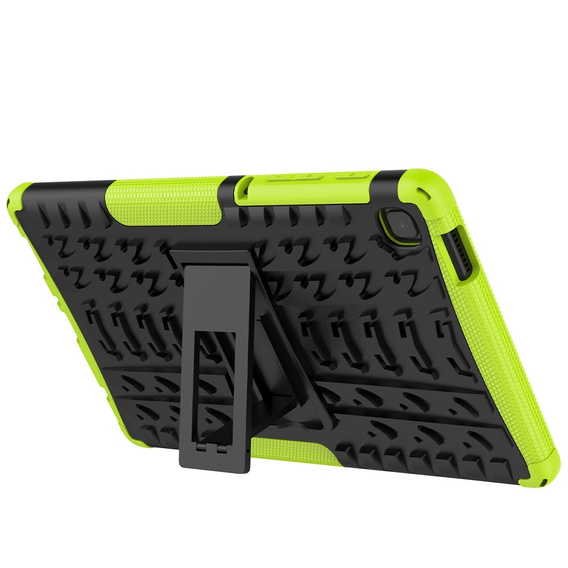 Etui do Samsung Galaxy Tab A7 Lite, Tire Armor, czarne / zielone