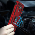 Etui pancerne do LG K50S, Nox Case Ring, czerwone