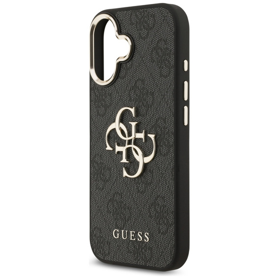 Etui GUESS do iPhone 17, 4G Big Metal Logo, czarne