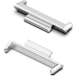 2x Adapter złącze do paska do Huawei Watch Fit 2, Srebrne