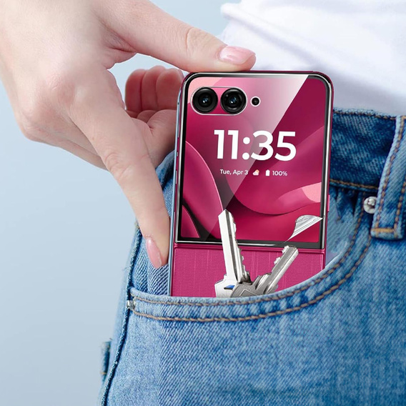 Folia Hydrogel do Motorola Razr 60 Ultra na tylny, przedni i wewnętrzny ekran - przezroczysta